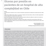 Úlceras por presión en pacientes de un hospital de alta complejidad en Chile
